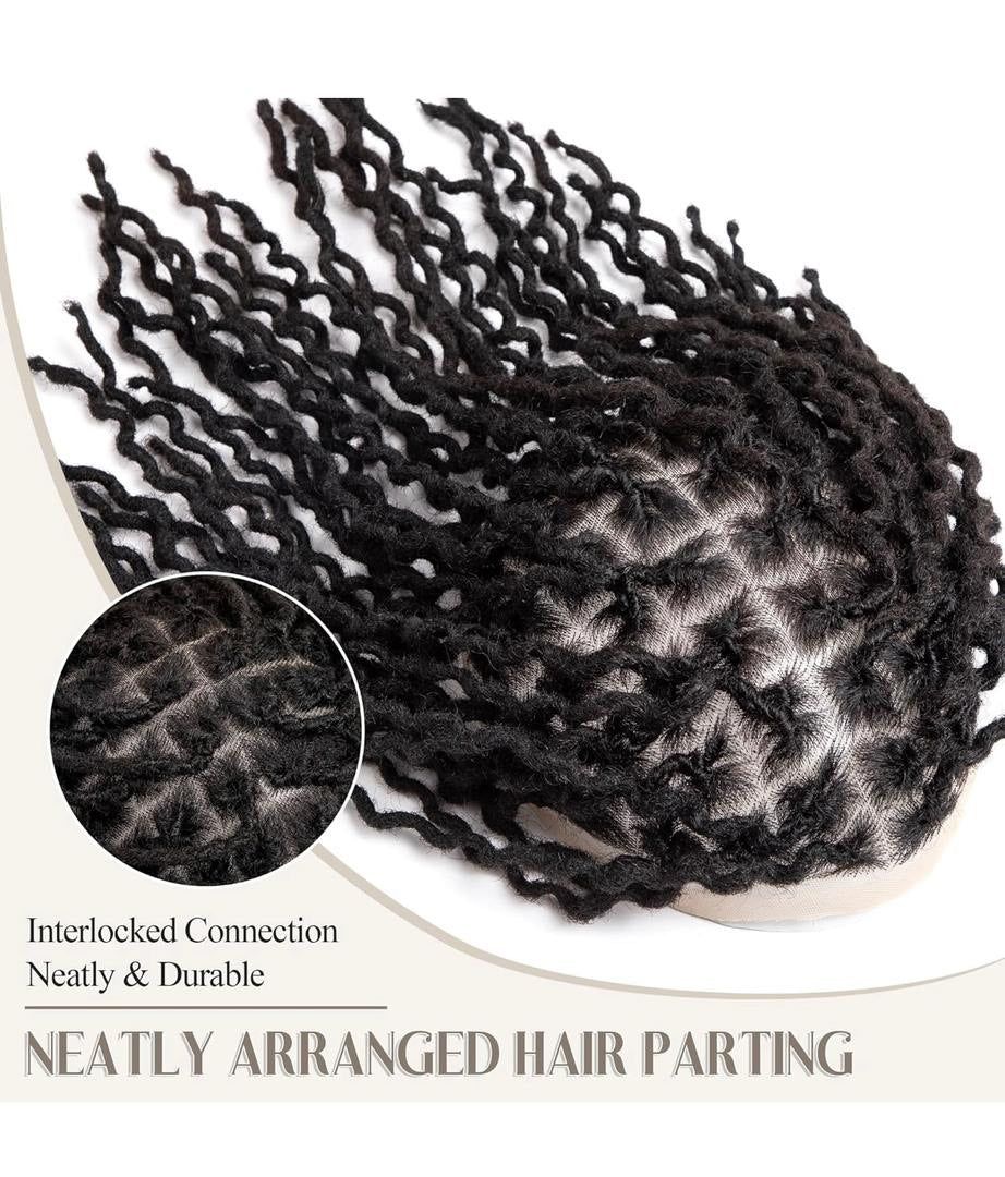 Curly Dreadlocks Toupee