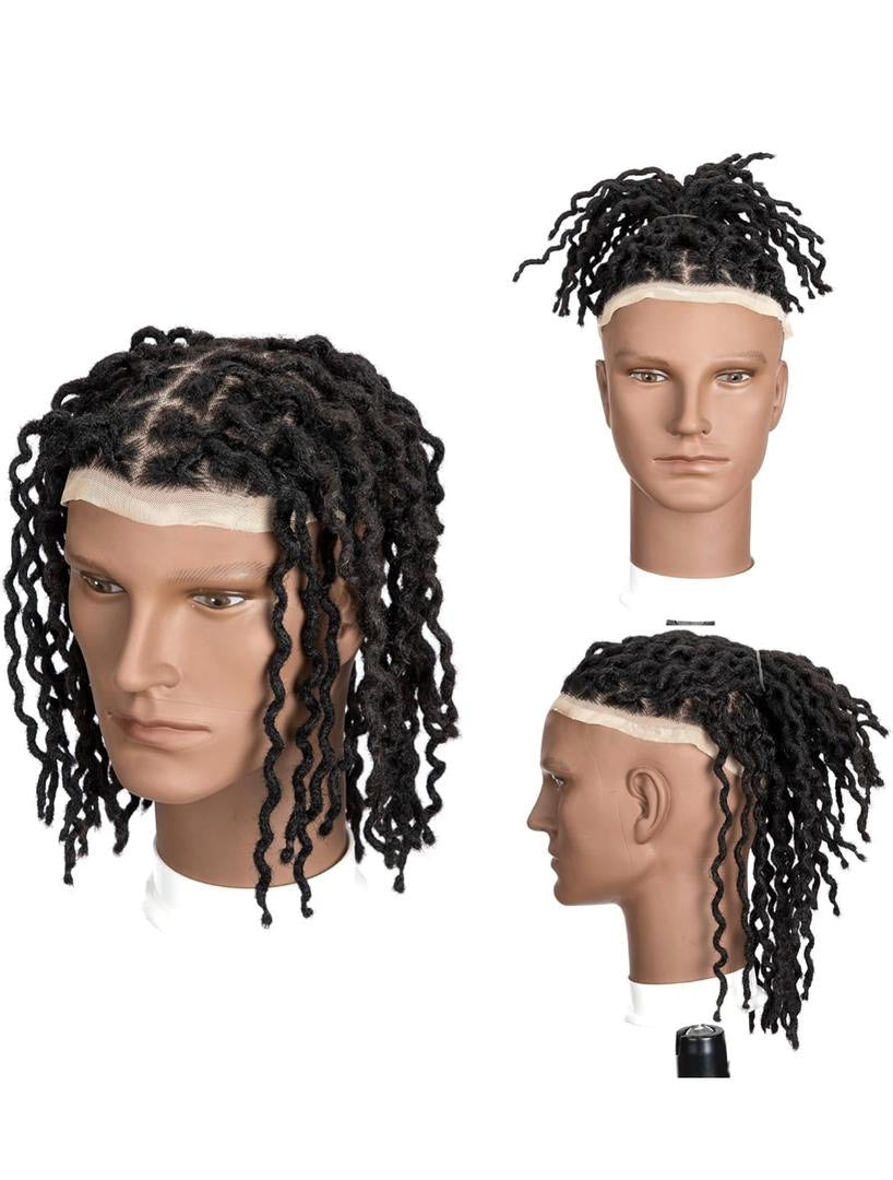 Curly Dreadlocks Toupee