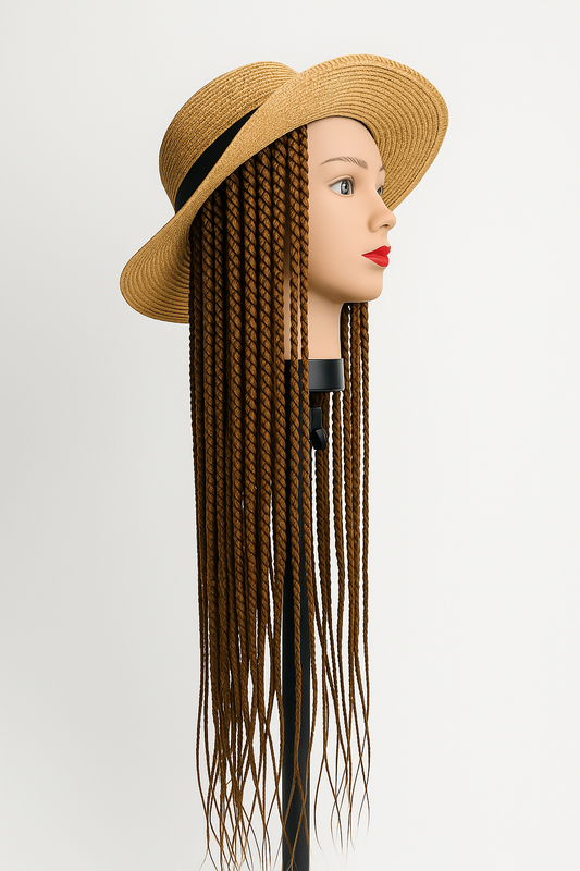 Braided Headband With Adjustable Strap