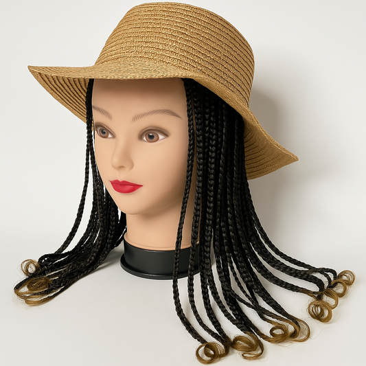 Braided Headband With Adjustable Strap
