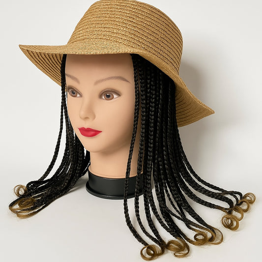 Braided Headband With Adjustable Strap